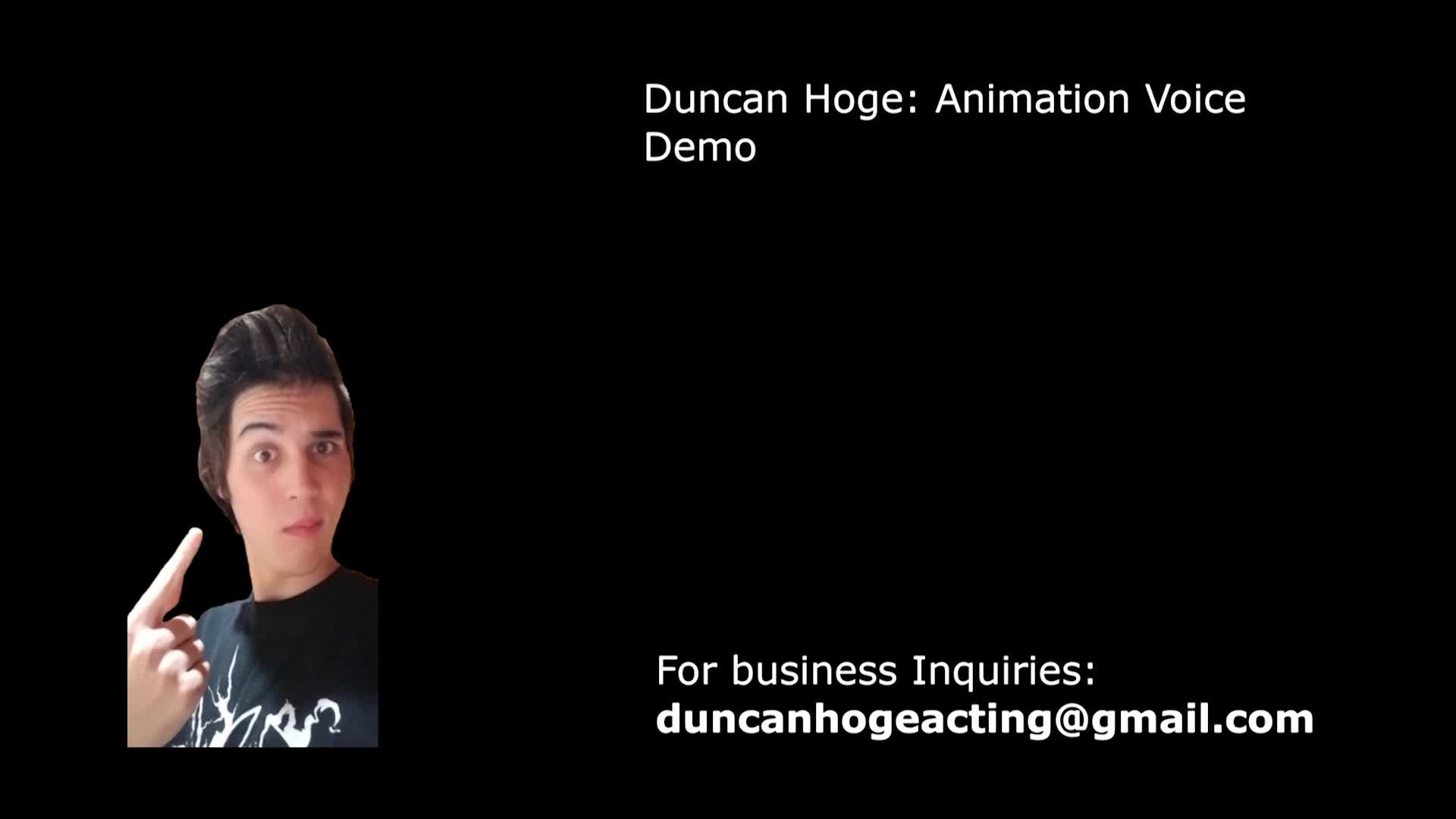 Thumbnail image for Duncan Hoge Animation Demo Reel