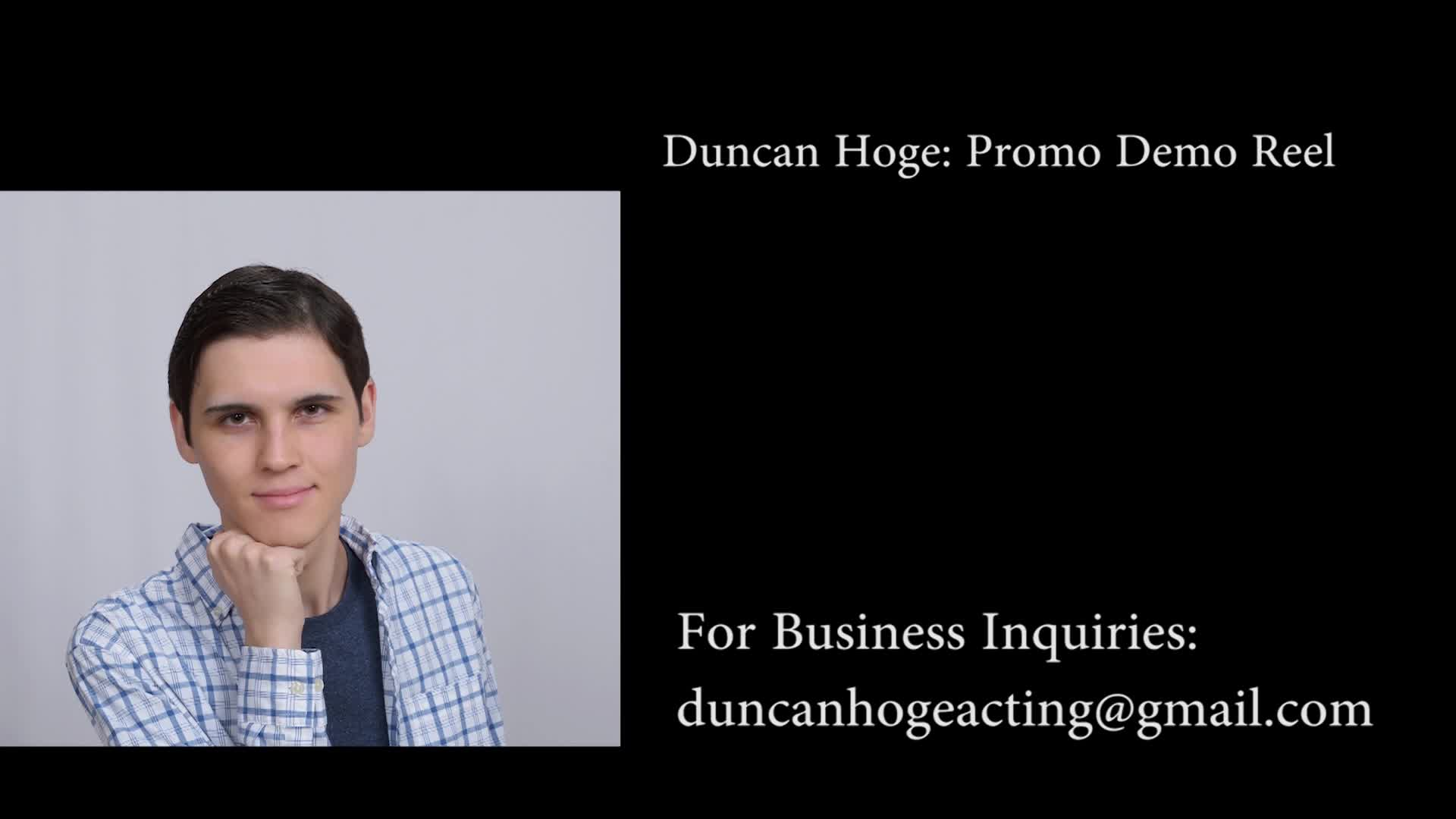 Thumbnail image for Duncan Hoge Audio Promo Demo Reel
